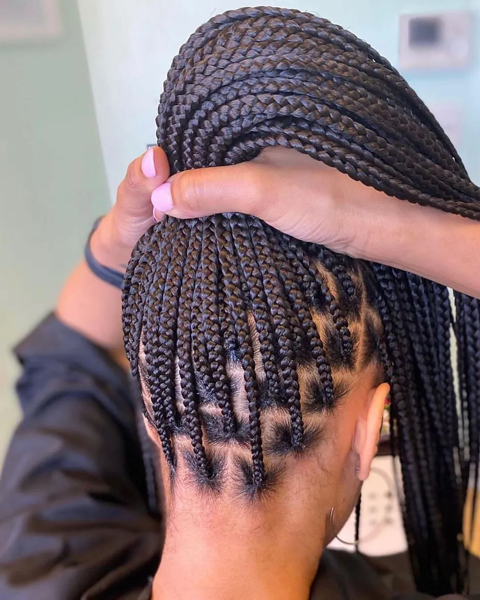 Cornrows косички африканские