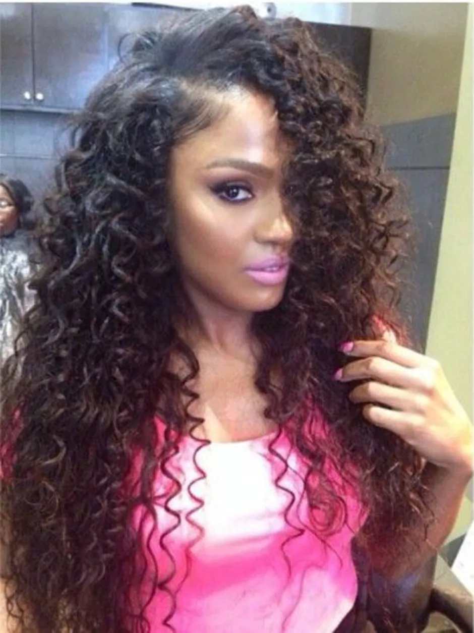 Curly hair