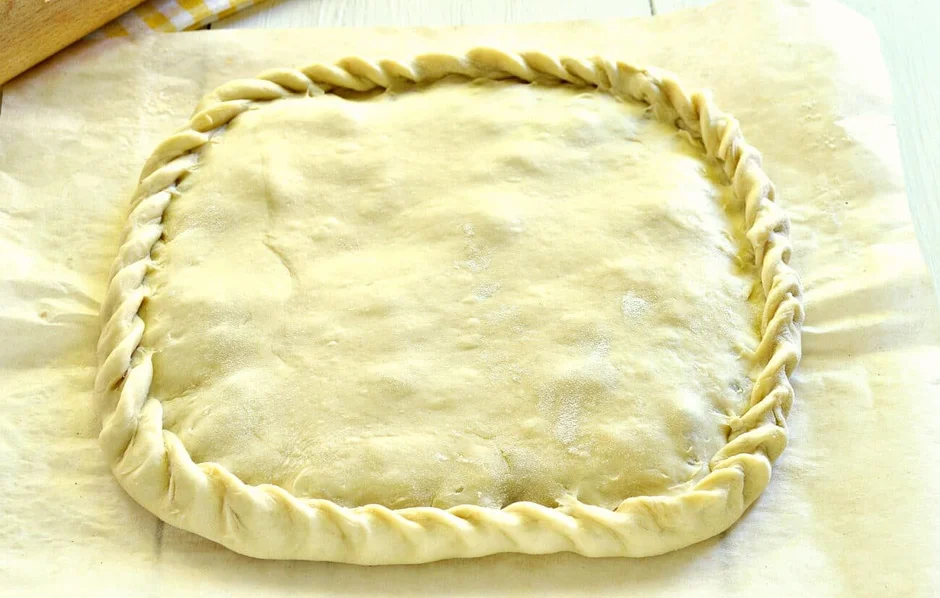 Красивые края у пирога