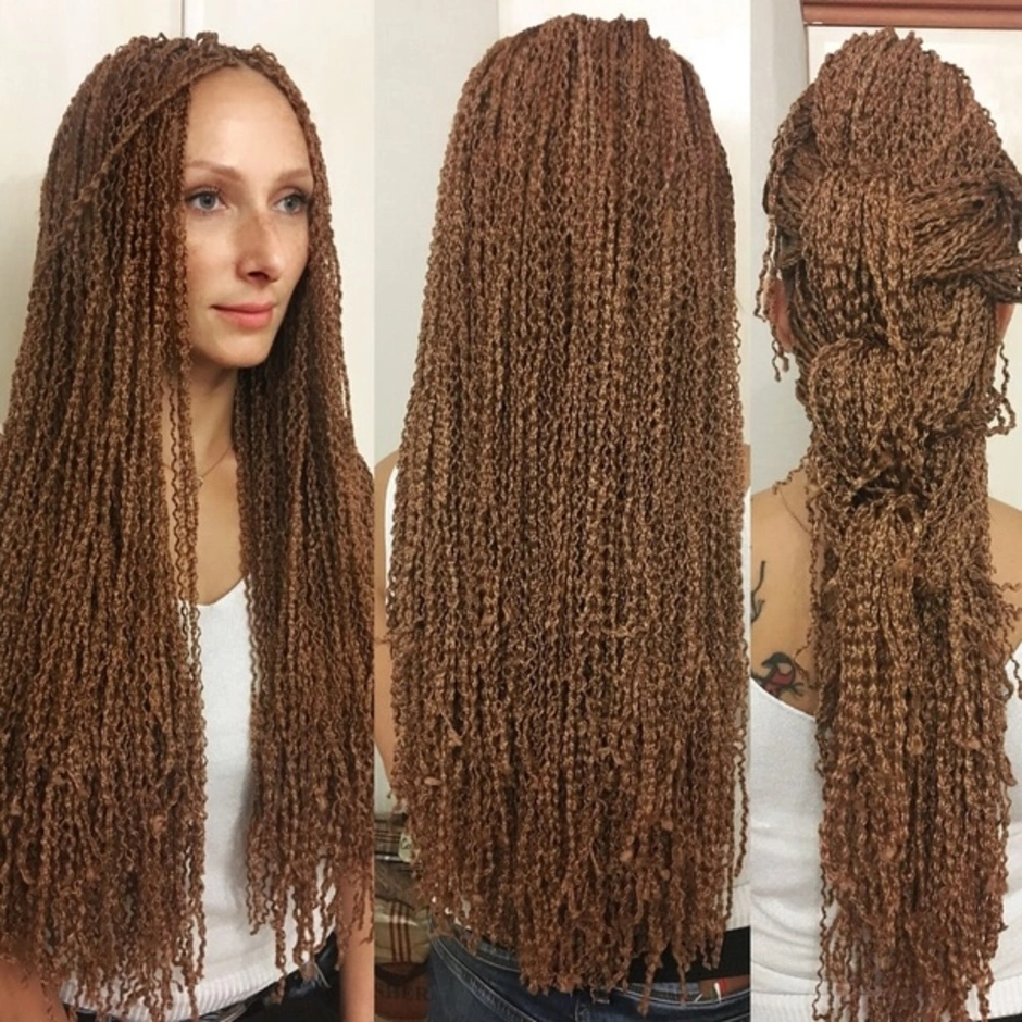 Длинные косички