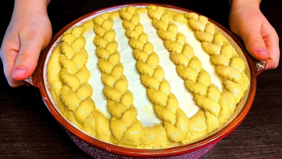 Косичка для пирога