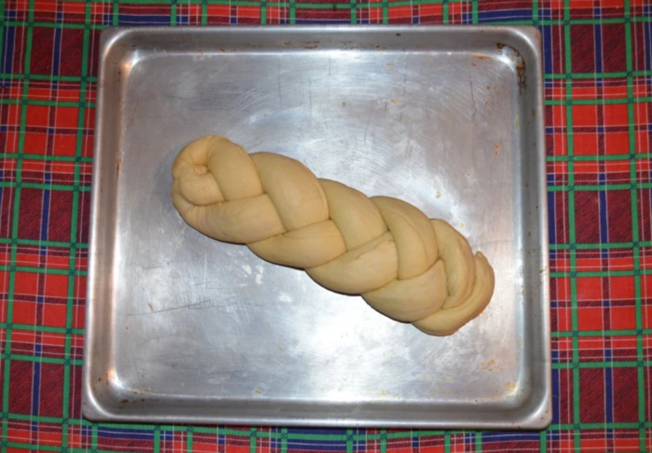 Косичка из теста