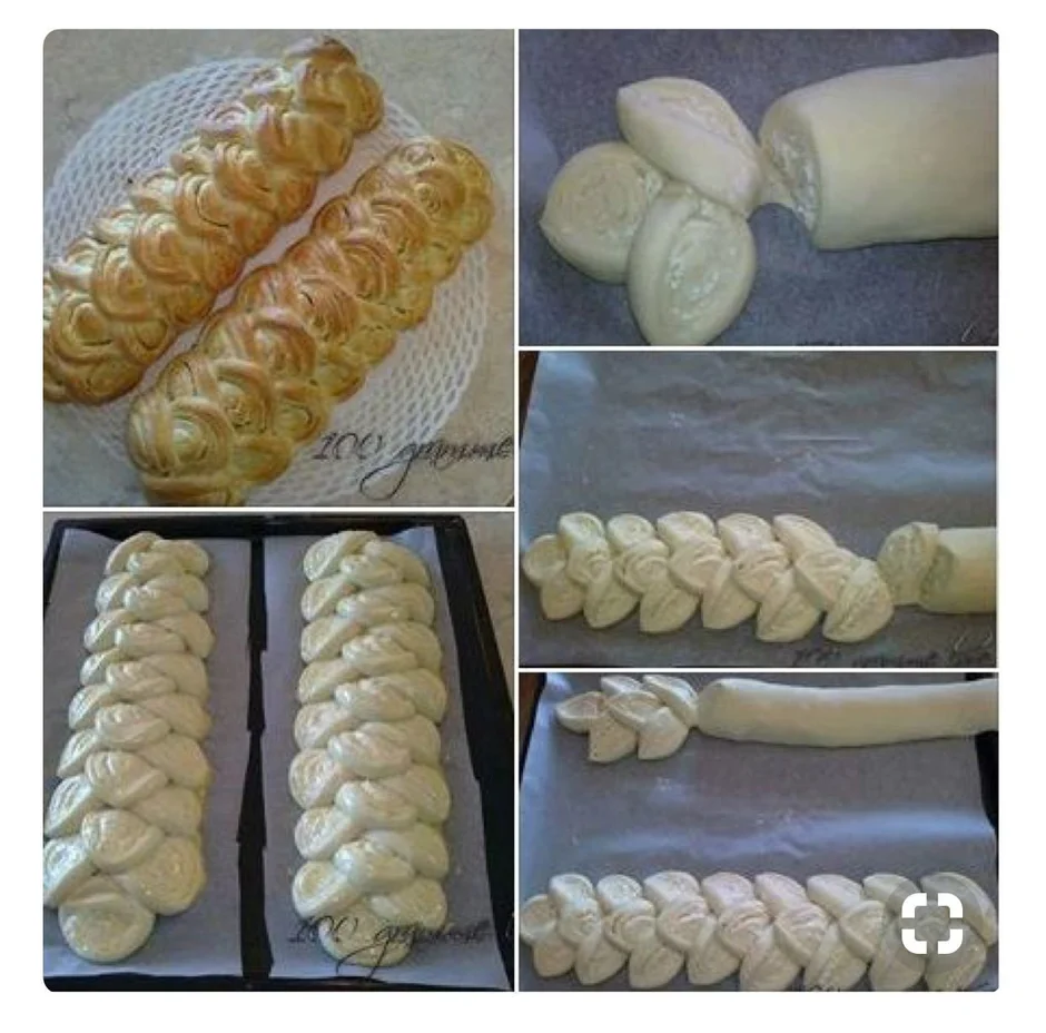 Выпечка колоски
