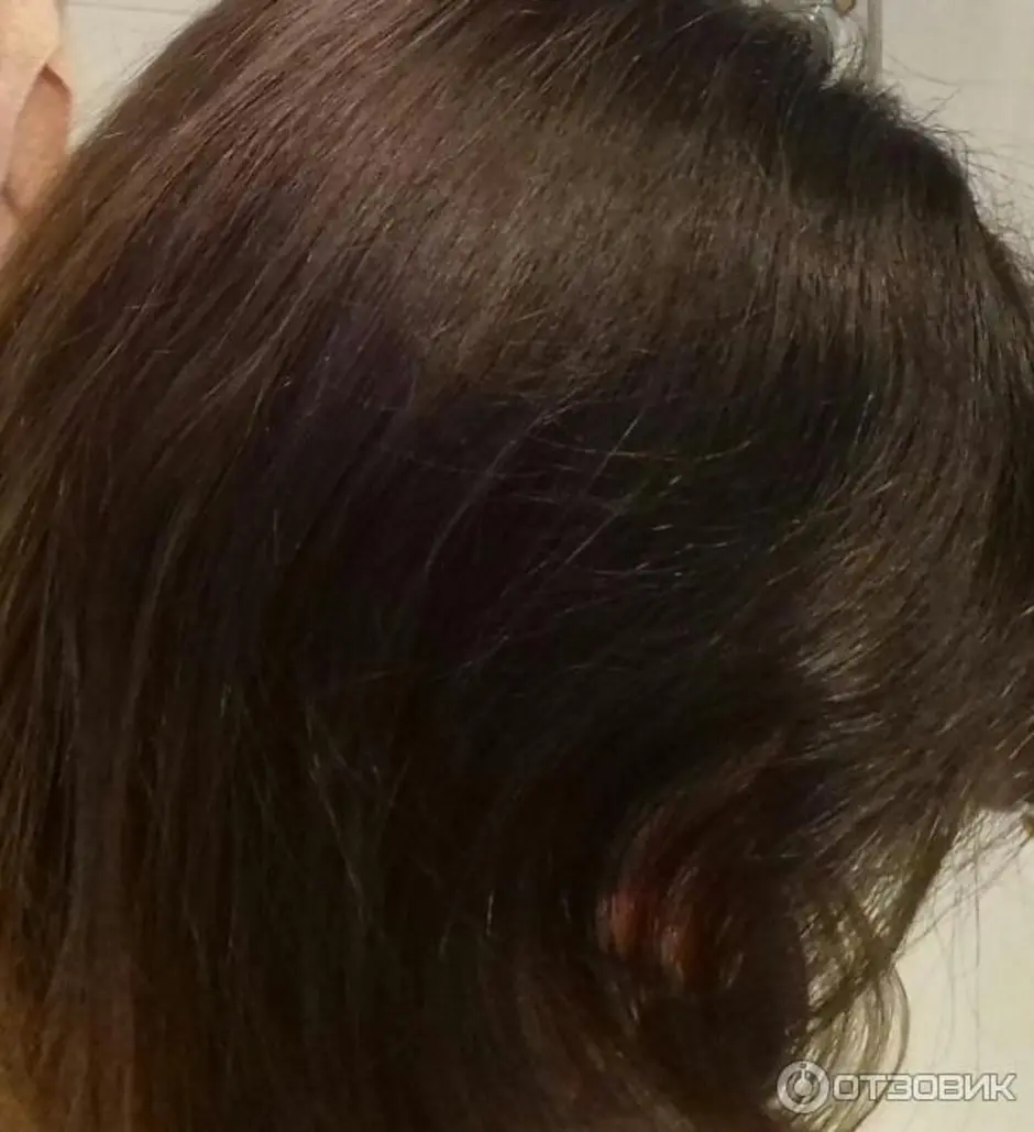 Schwarzkopf perfect mousse 3-65 темный шоколад результат на волосах
