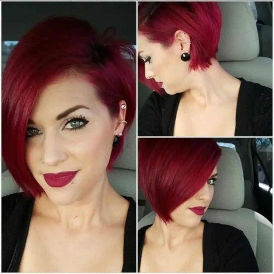 Pixie bob стрижка красный