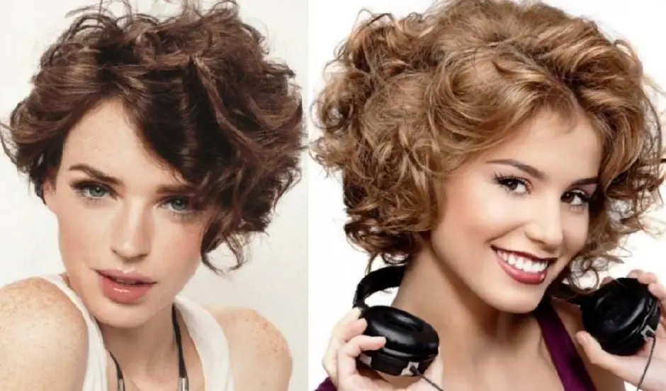 Кудри на короткие волосы
