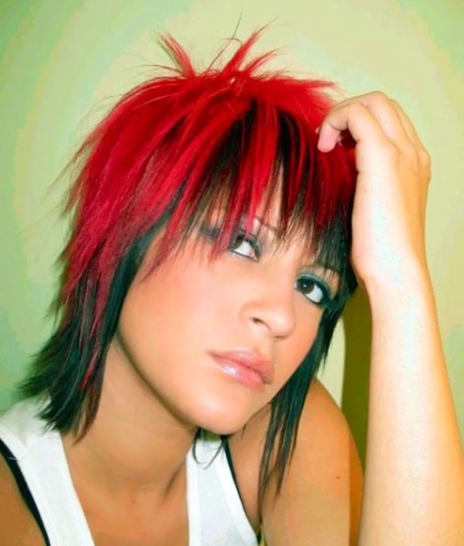 Mullet hairstyle