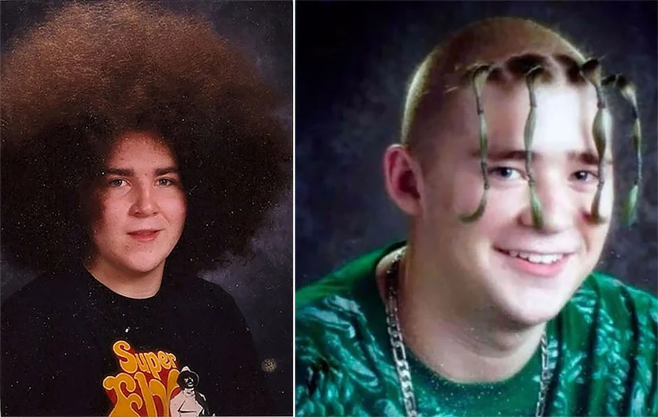 Причёски 80 х