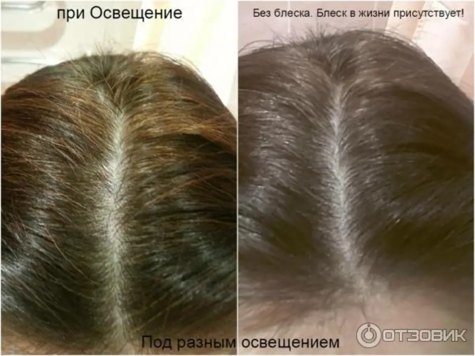 Окрашивание седых волос хной и басмой