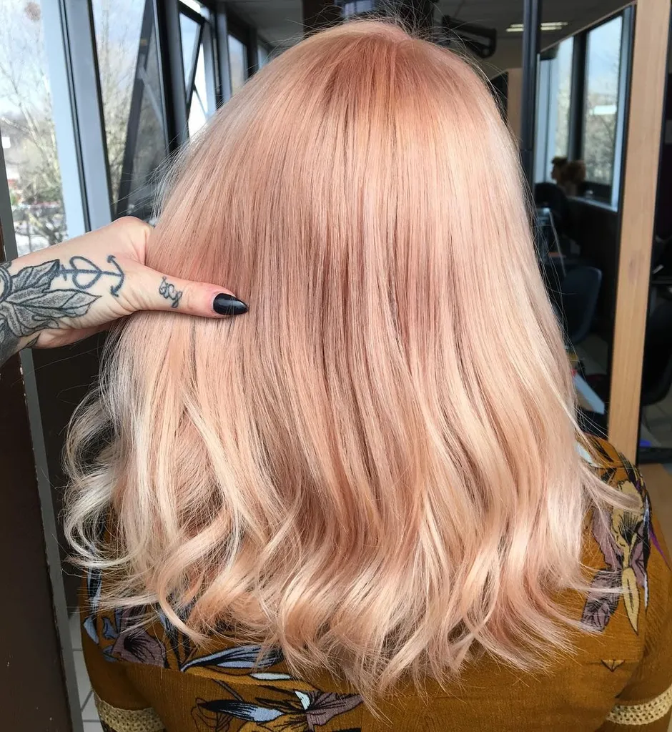 Pastel peach редкен