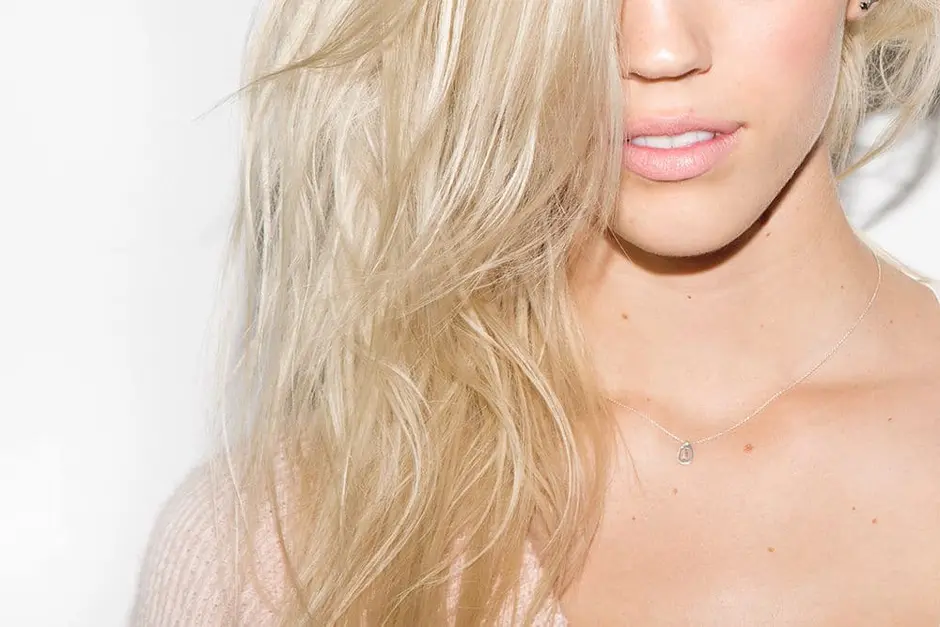 Blonde hair