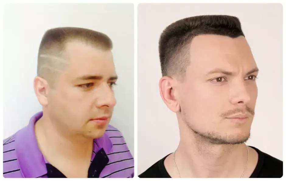 Мужская стрижка площадка
