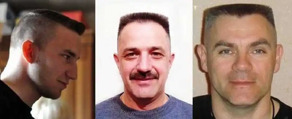 Мужская стрижка полубокс