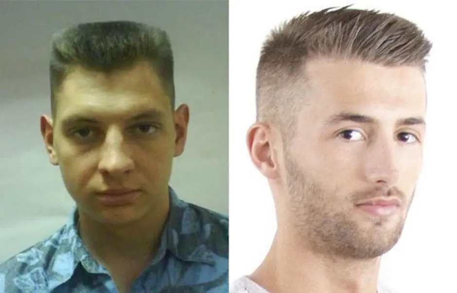 Стрижка бобрик полубокс