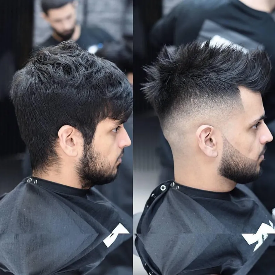 Мужская стрижка fade