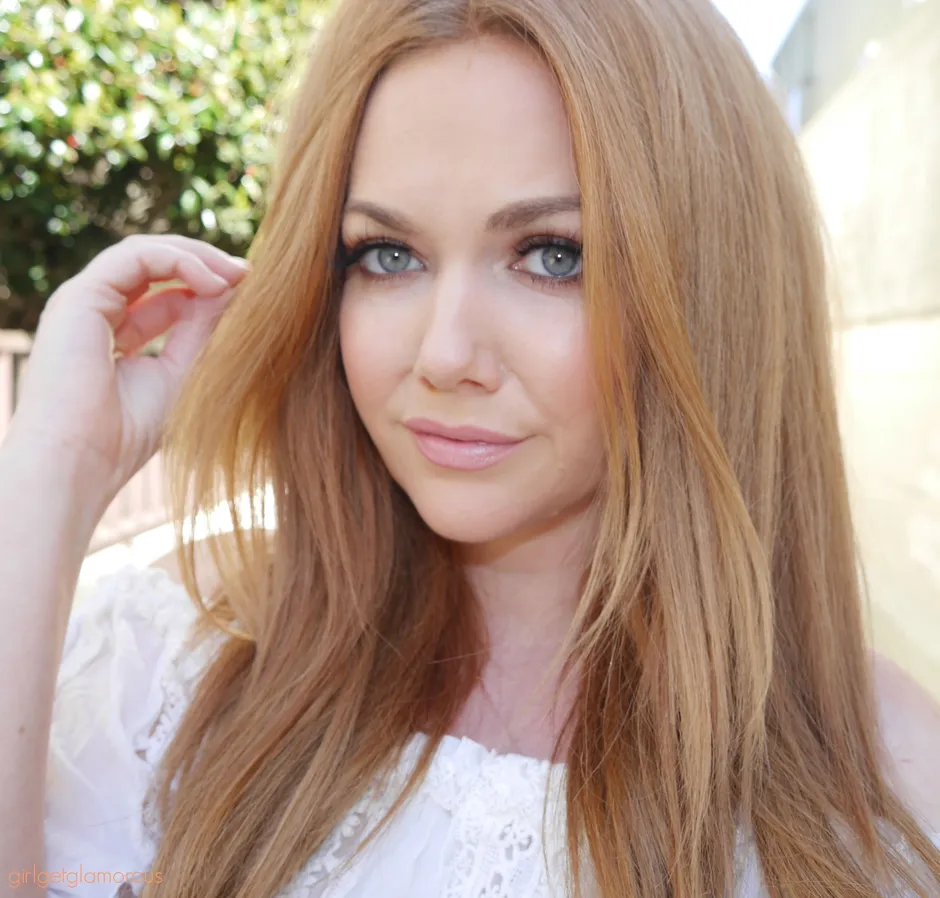 Strawberry blonde hair цвет