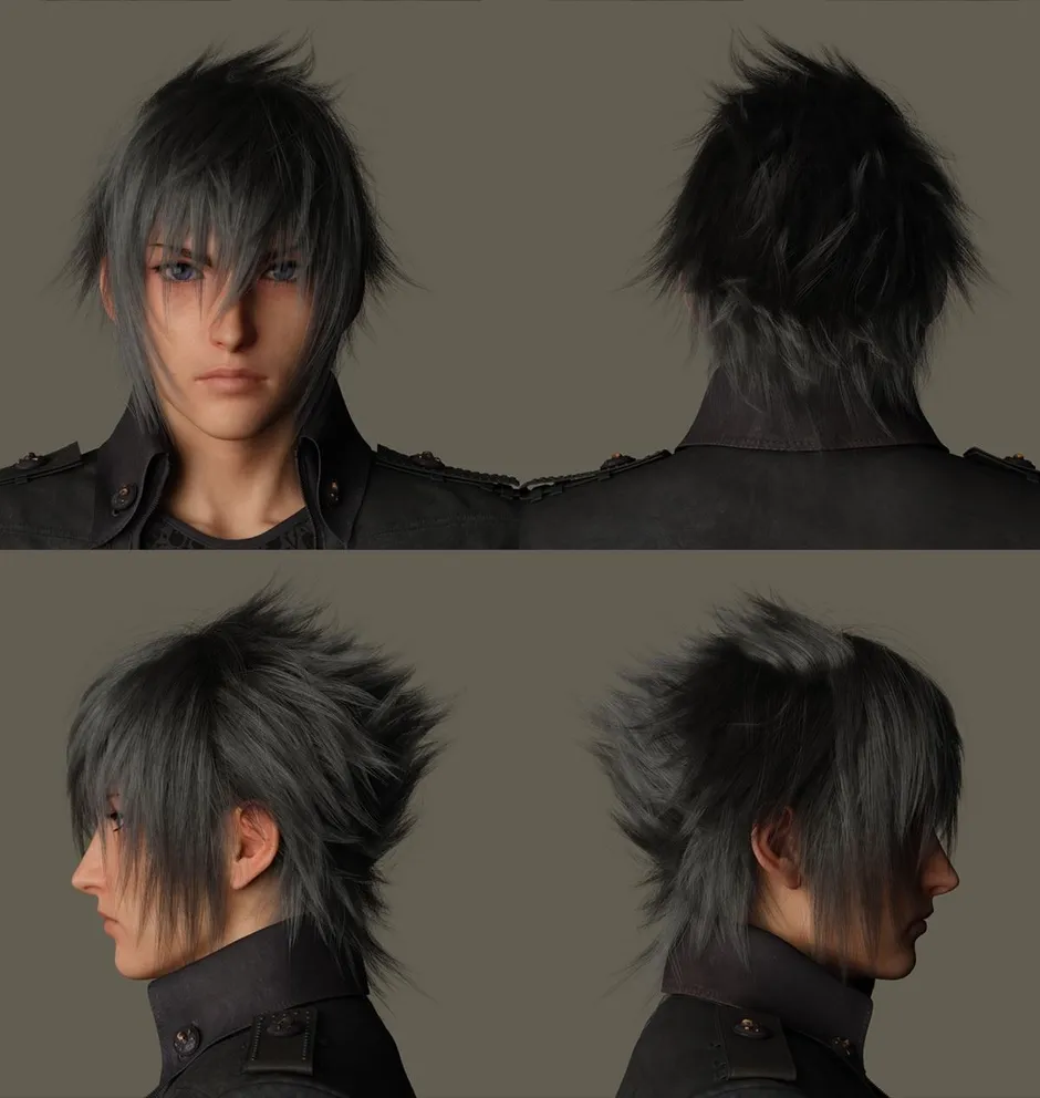 Final fantasy xv noctis hair