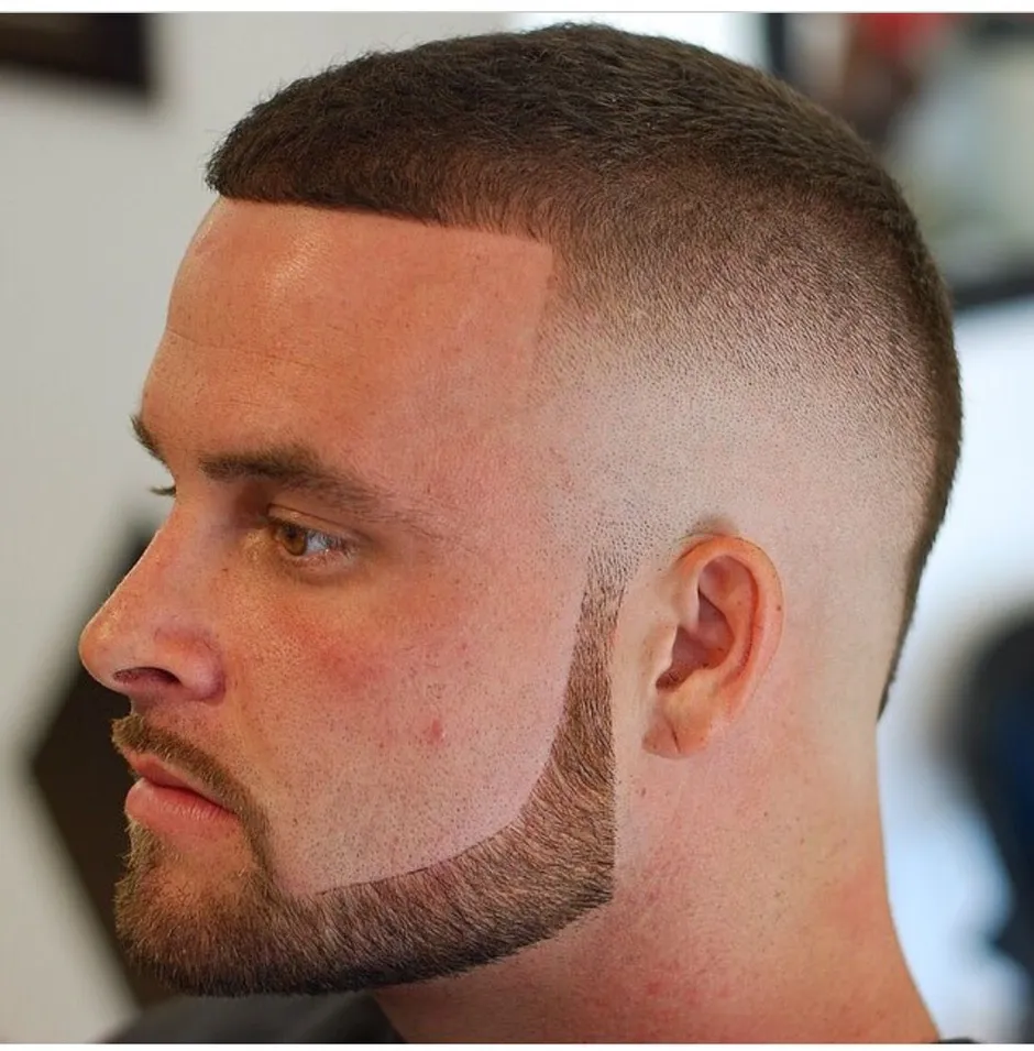 Фейд полубокс barber