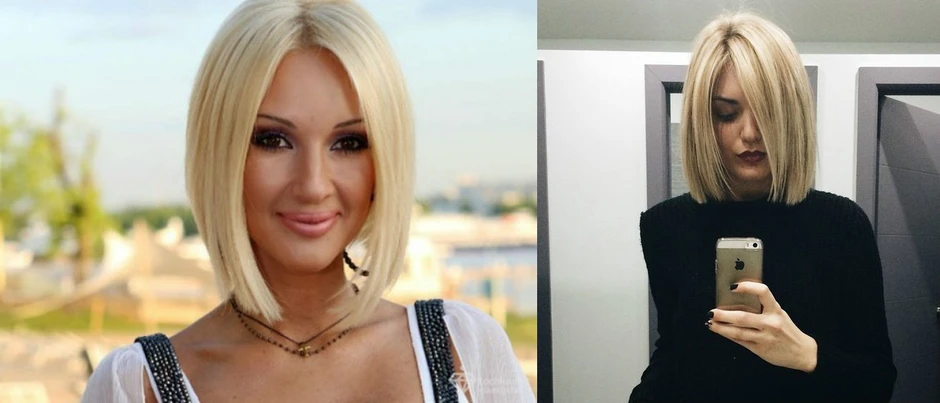 Удлиненное каре лера кудрявцева