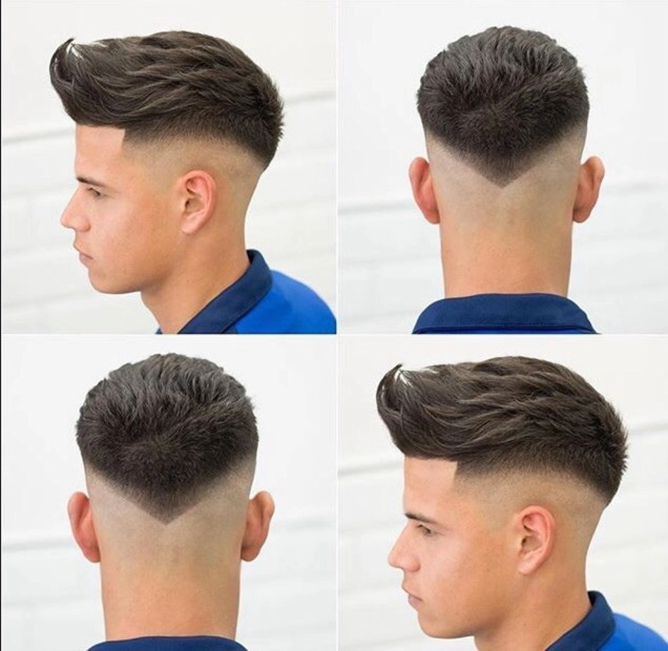 Fade стрижка spiky