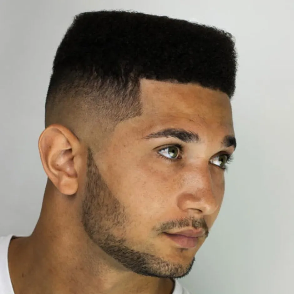 Стрижка high top fade