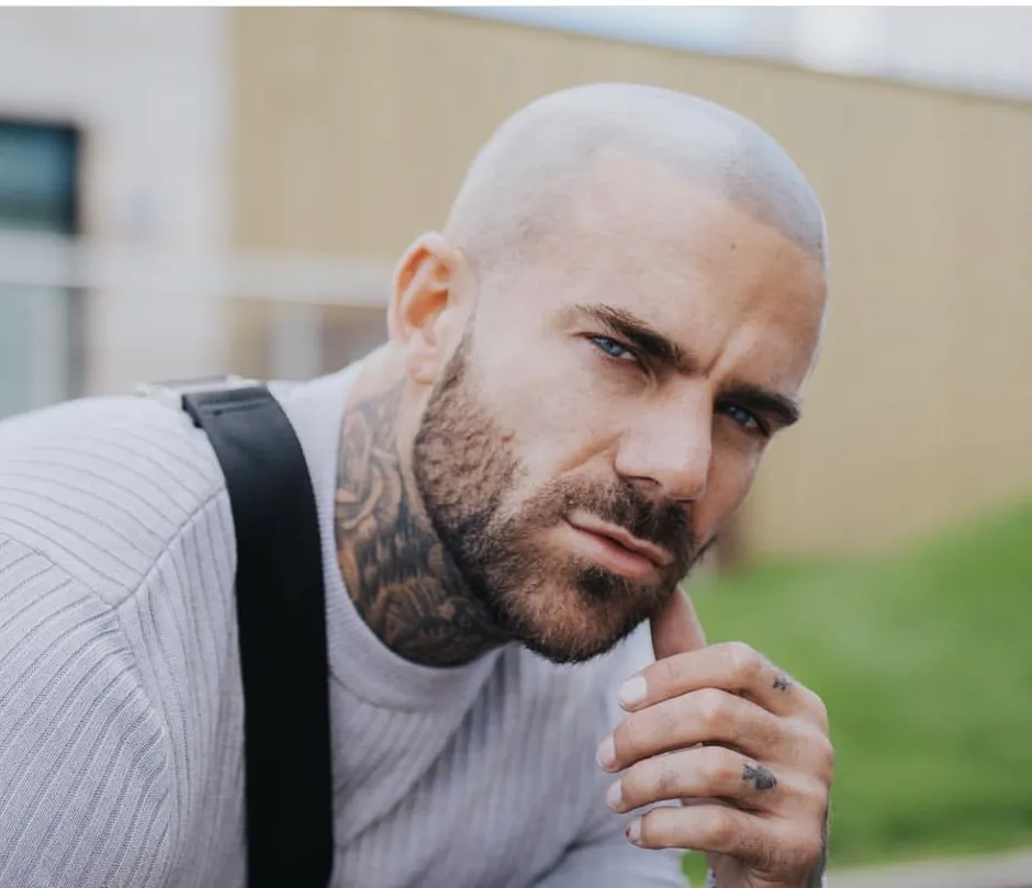 Bald man