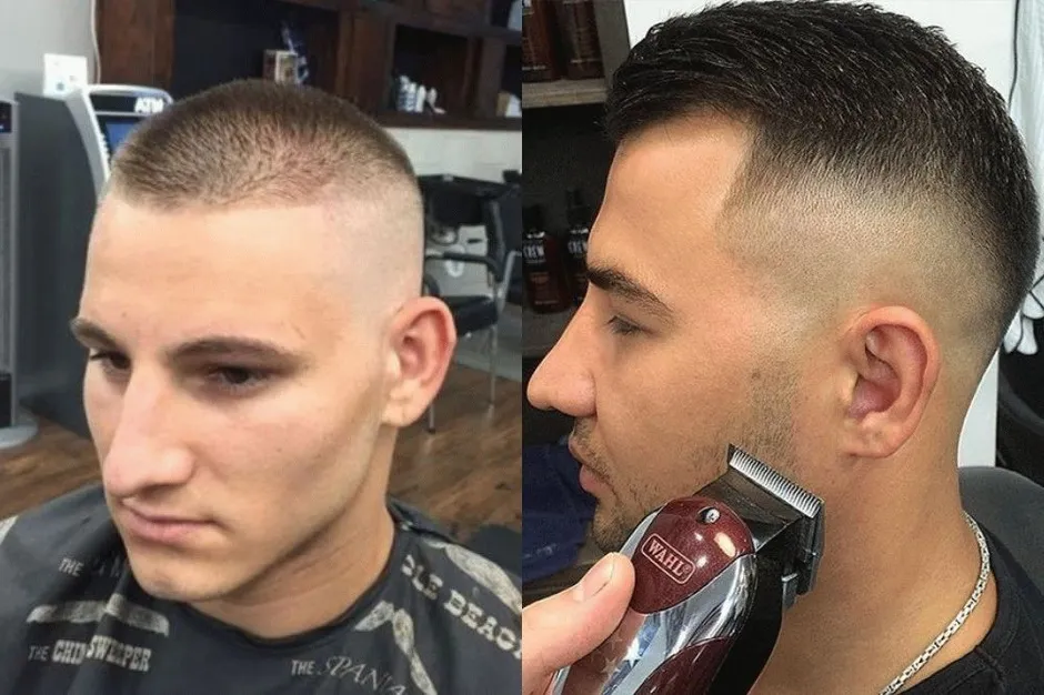 Стрижка фейд мужская