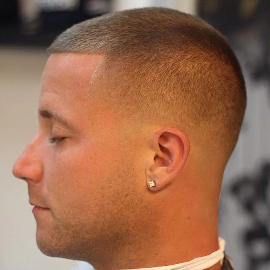 Bald fade стрижка