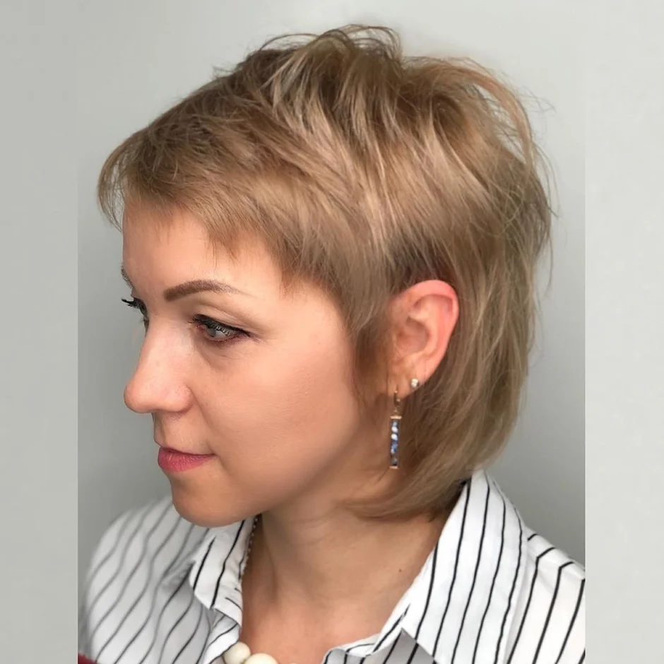 Женская стрижка пикси