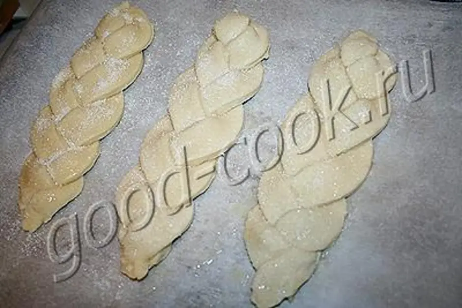 Кулебяка косичкой