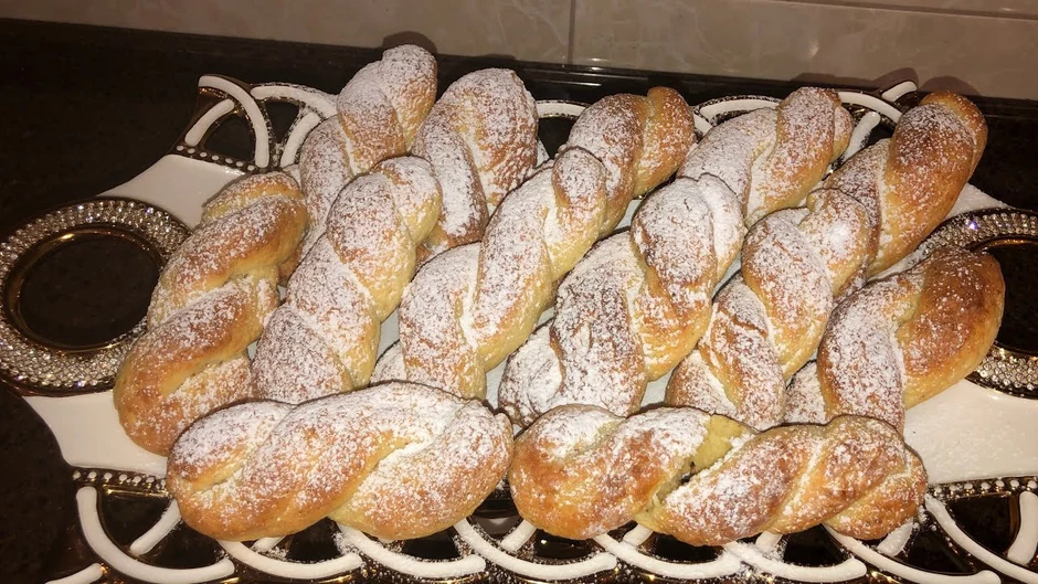 Булочки косички с повидлом