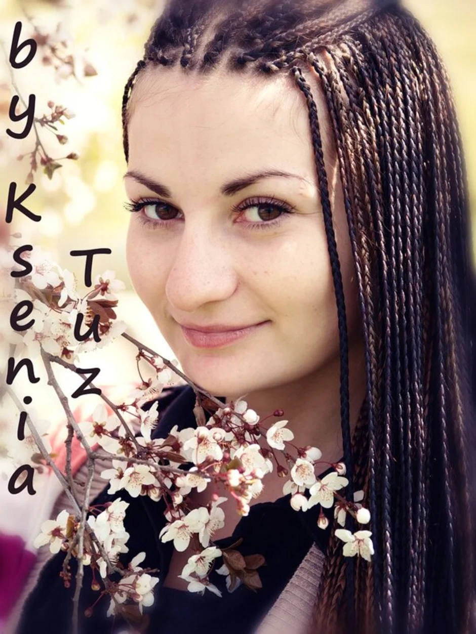 Афрокосы дреды