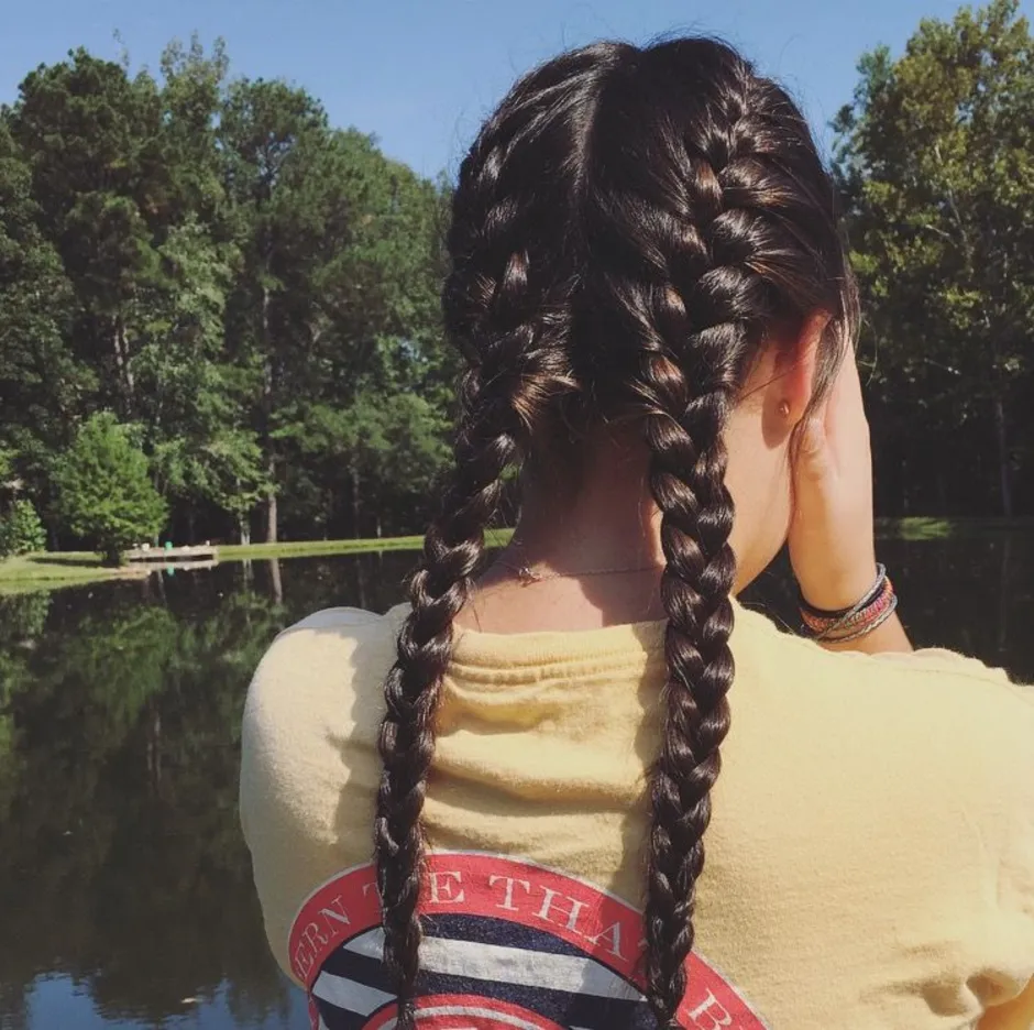 Французские косички boxer-braids