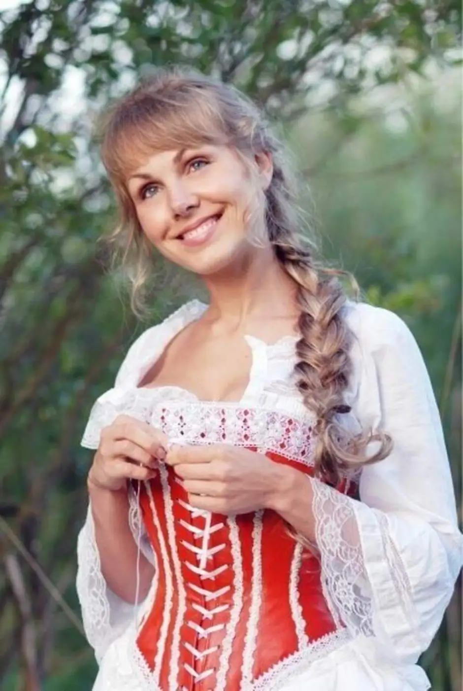 Красивая русская женщина
