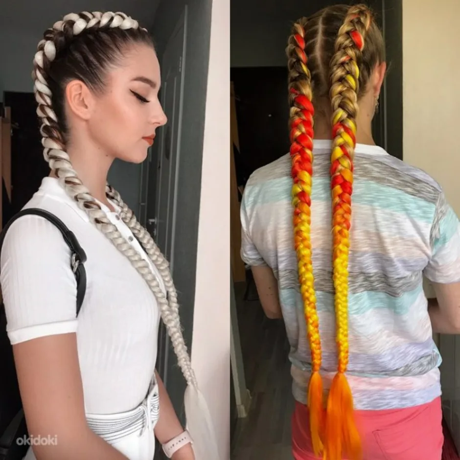 Прически с канекалоном