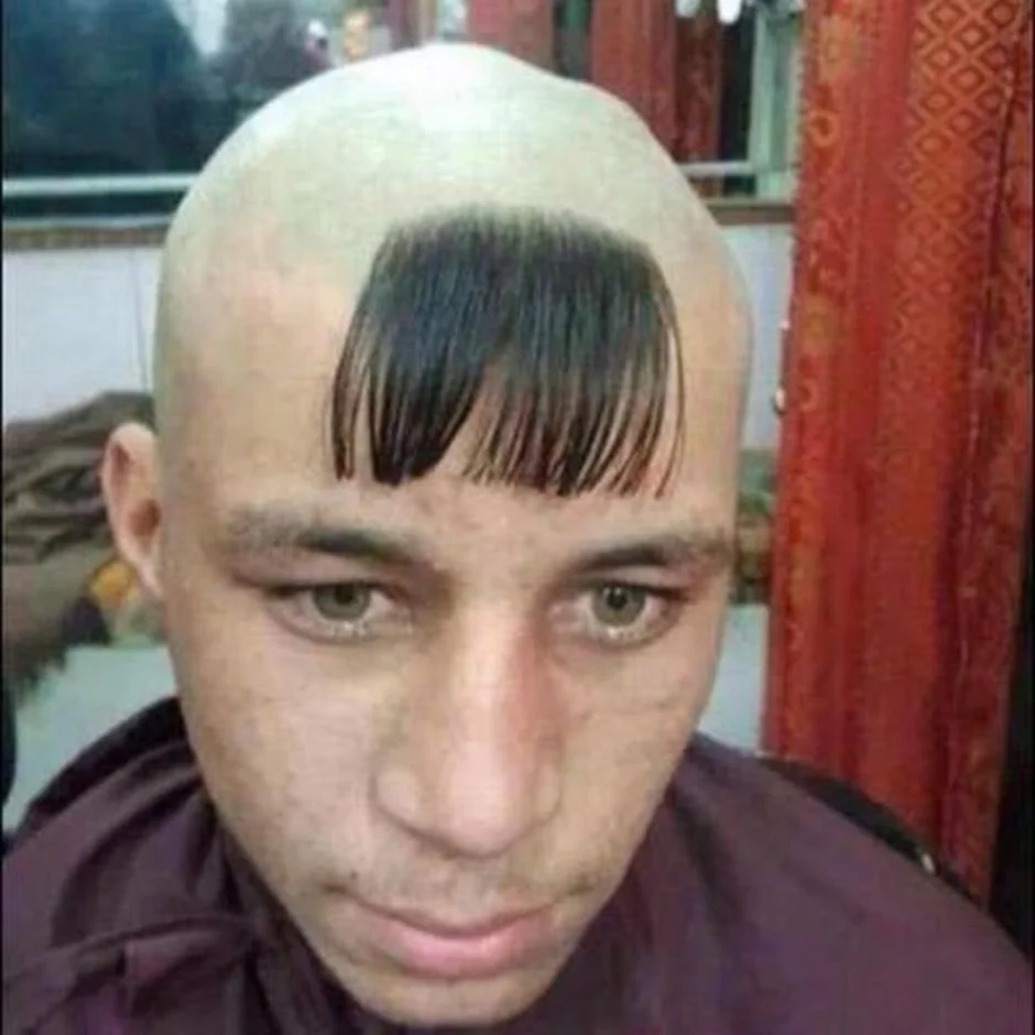 Чубчик прическа