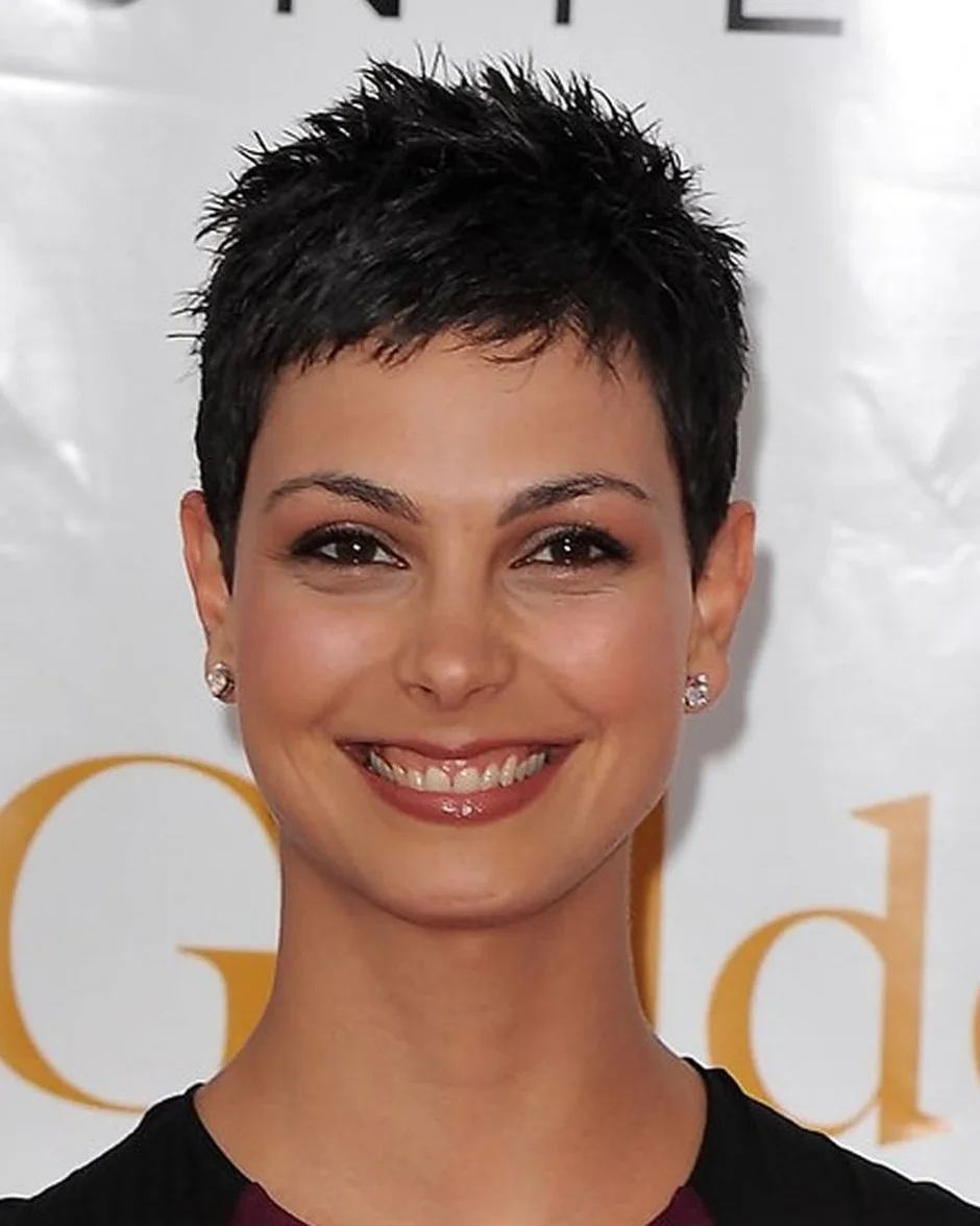 Morena baccarin короткой стрижкой