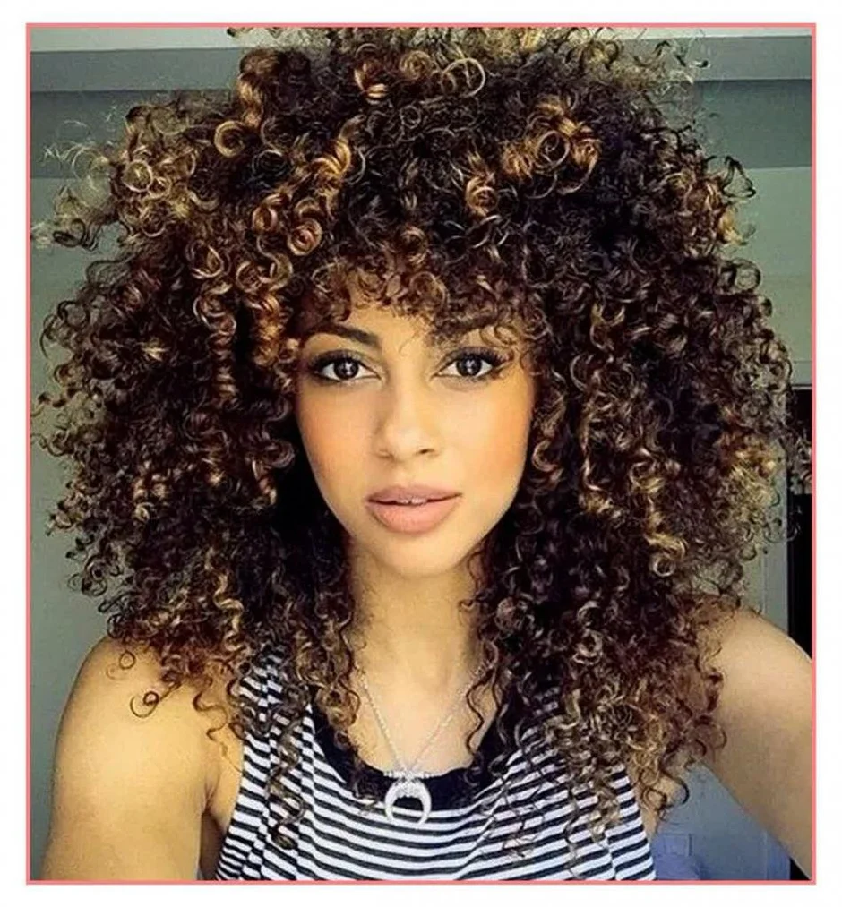 Curly hair