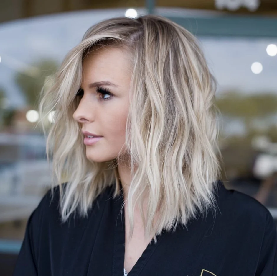 Стрижка lob long-bob