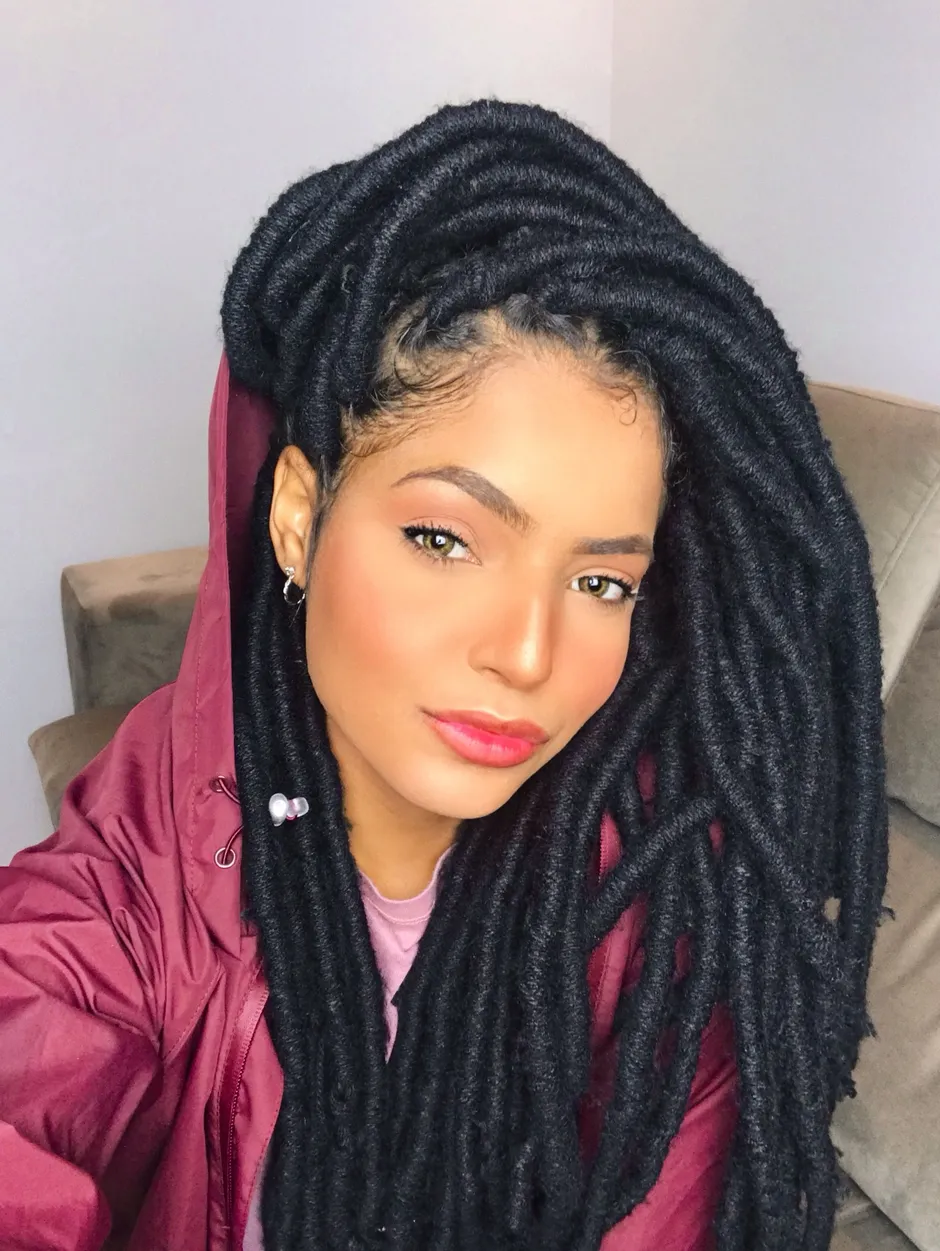 Goddess faux locs