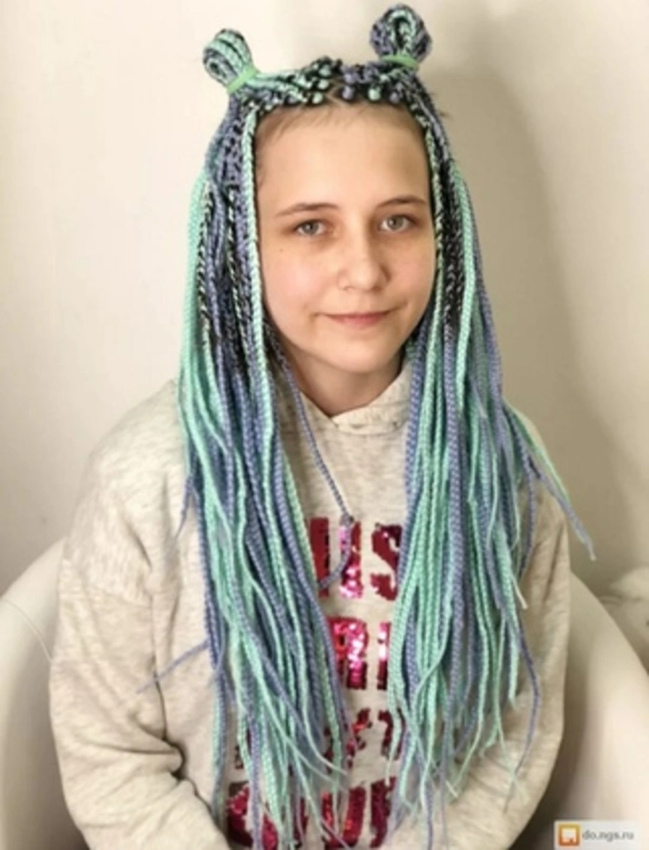 Афрокосы дреды