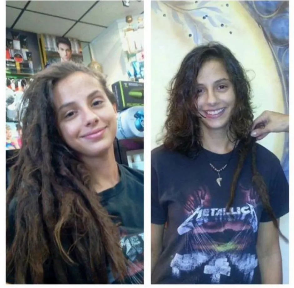 Pentear o cabelo