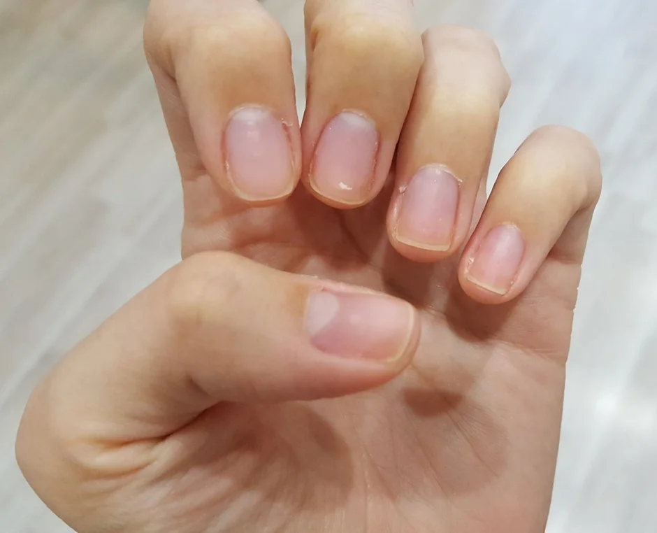 Короткие ногти без маникюра