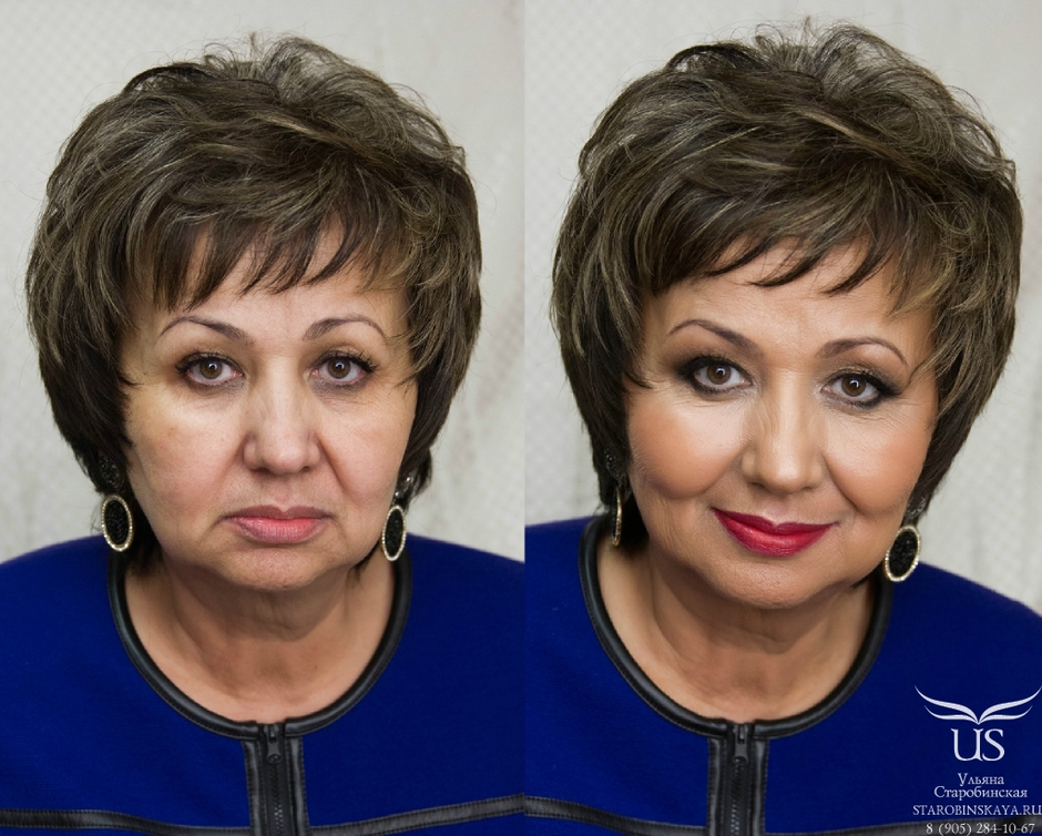 Возрастной макияж