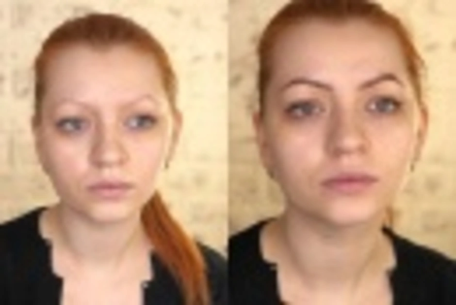 Татуаж лица до и после