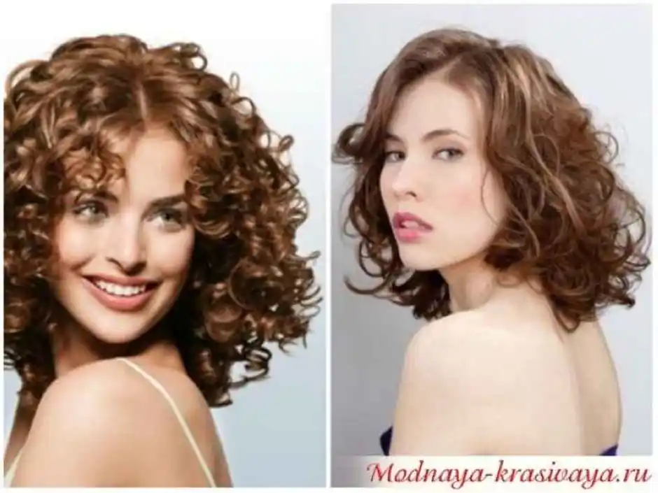 Химическая завивка на короткие
