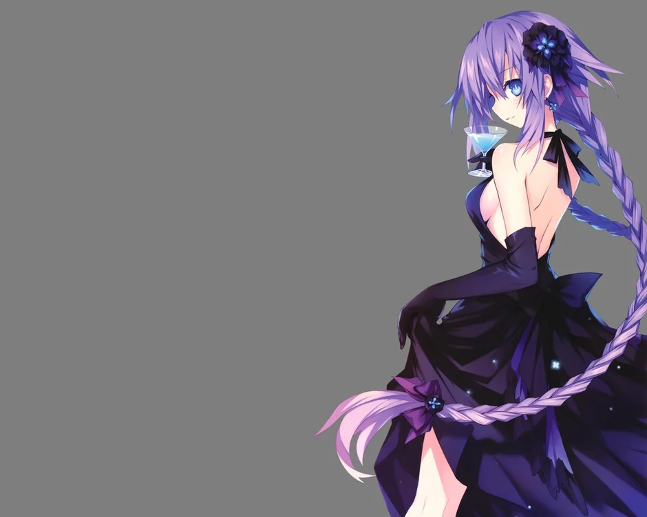 Hyperdimension neptunia purple heart