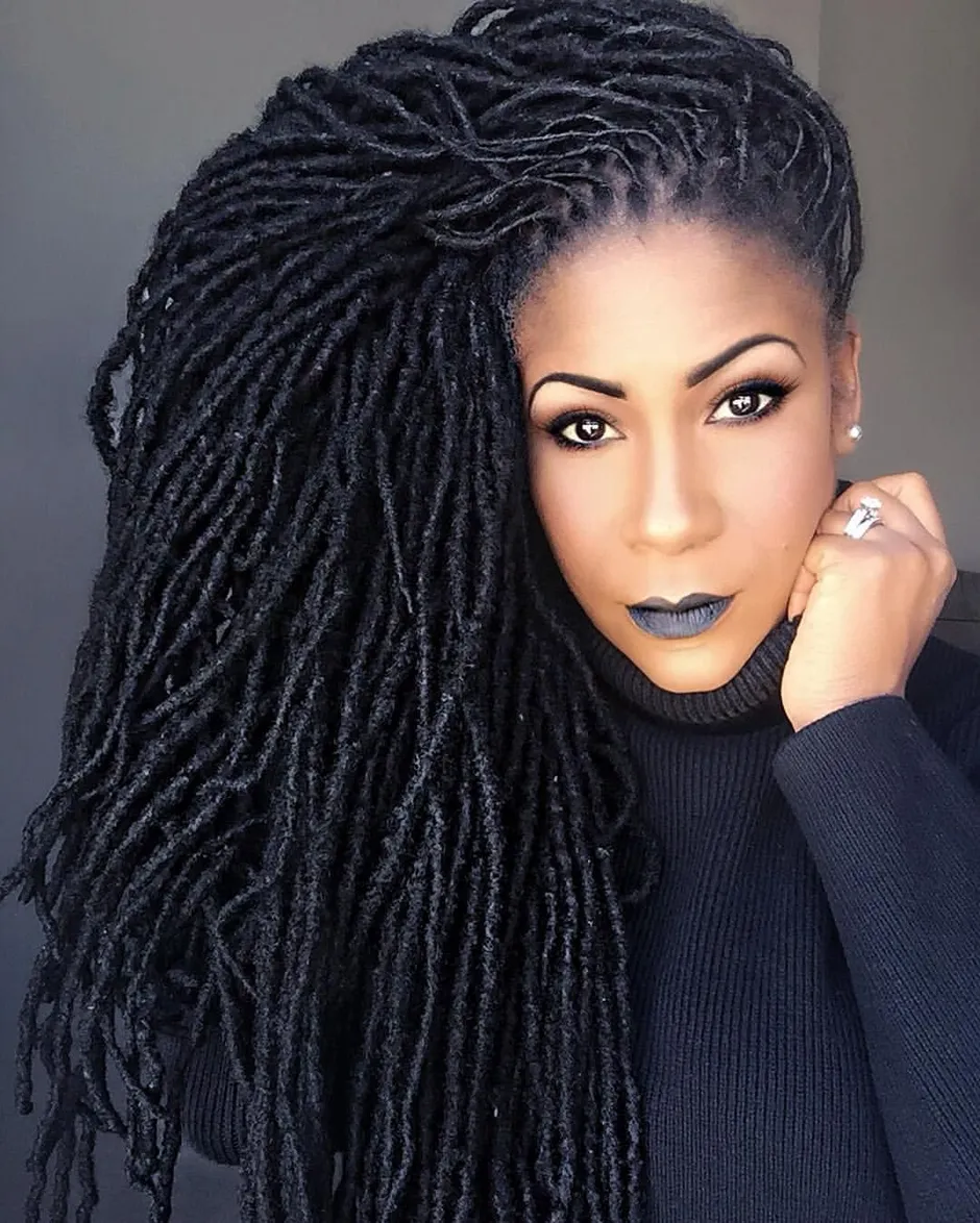 Nu faux locs