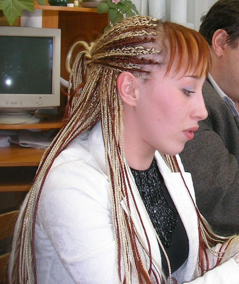 Афрокосы на ирокез