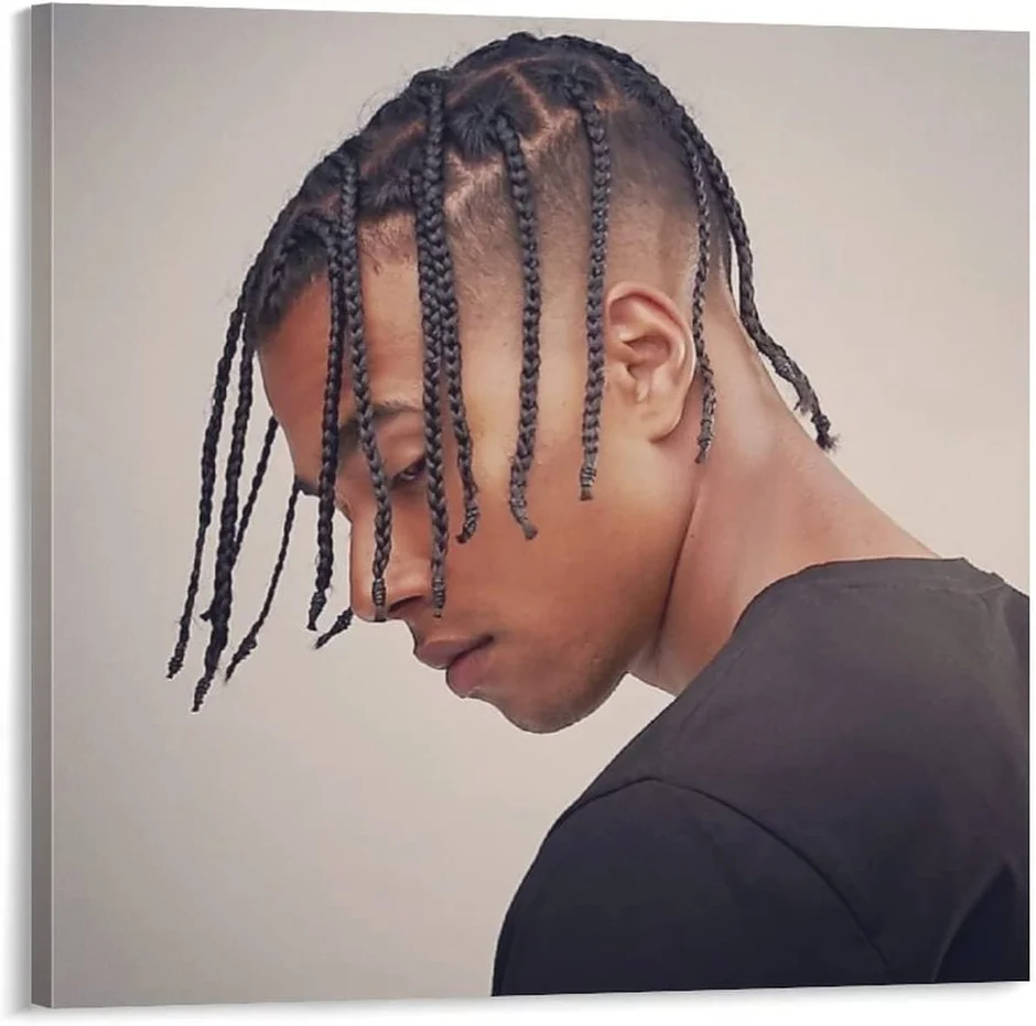 Short box braids мужские